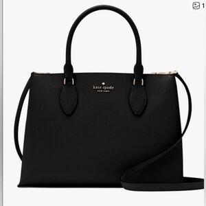 Kate Spade Rae Medium Satchel, Black NEW $399 originally